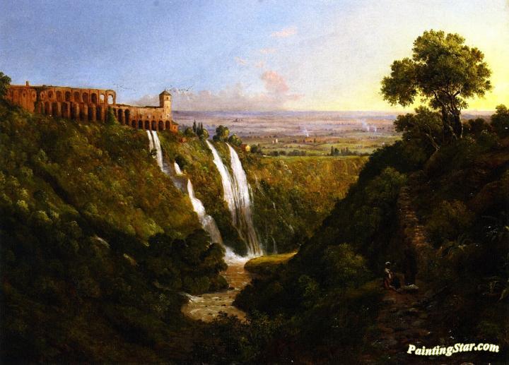 Tivoli, East of Rome Artwork by Christopher Pearse Cranch