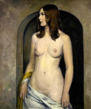 Nude Dorothy Artwork by Leon Kroll