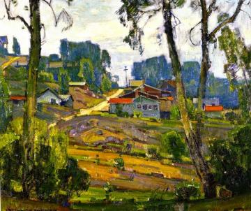 Glenneyre Street Artwork by William Wendt