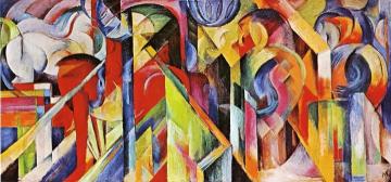 Stables Artwork by Franz Marc