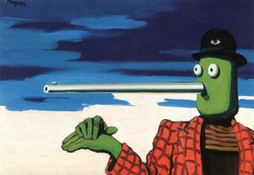 LEllipse Artwork by Rene Magritte