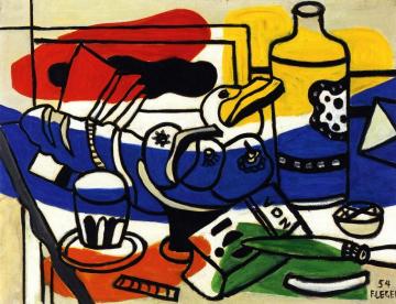 Still Life With Three Fruit Artwork by Fernand Léger