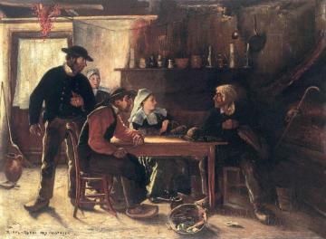 Inn at Pont-Aven Artwork by József Rippl-Rónai