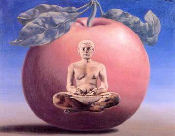 La Place au Soleil Artwork by Rene Magritte