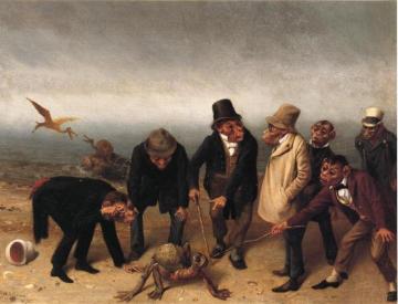 Discovery of Adam Artwork by William Holbrook Beard