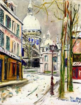 Sacré-Coeur Artwork by Maurice Utrillo