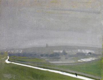 Rottingdean - Winter Artwork by Sir William Nicholson