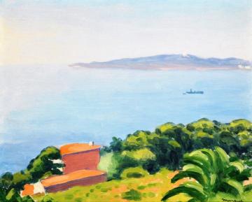Toulon, Cap Brun Artwork by Albert Marquet
