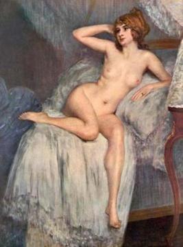 Réveil Artwork by Pierre Carrier-Belleuse