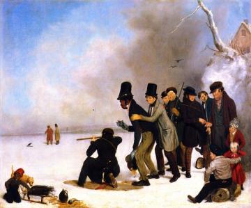 Turkey Shooting Artwork by Charles Deas