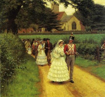 The Wedding March Artwork by Edmund Blair Leighton