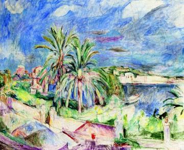 View of the Port of Ischia Artwork by Hans Purrmann