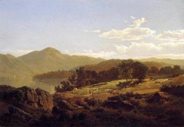 Lake George, Opposite Caldwell Artwork by William Trost Richards