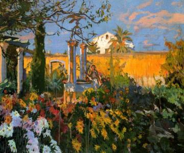Jardín Artwork by Joaquin Mir Trinxet