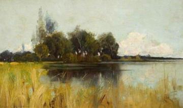 The Norfolk Broads Artwork by Thomas Edwin Mostyn