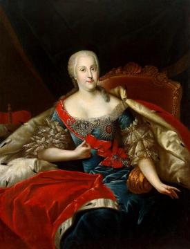 Portrait Of Johanna Elisabeth Of Holstein-gottorp Artwork by Antoine Pesne
