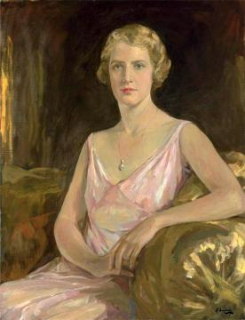 Portrait of Cynthia Zur Nedden Artwork by Sir John Lavery