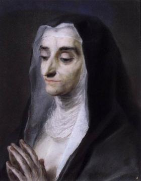 Portrait of Sister Maria Caterina Artwork by Rosalba Carriera