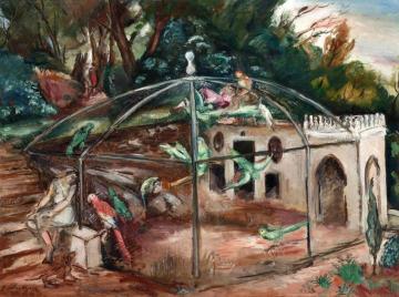 The Aviary Artwork by Emile-othon Friesz