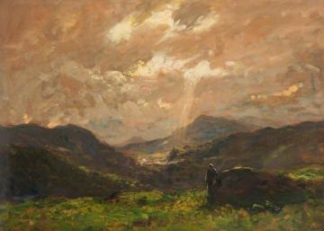 The Valley Of Sunshine Artwork by Thomas Edwin Mostyn