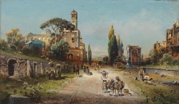 Via Appia Artwork by Robert Alott