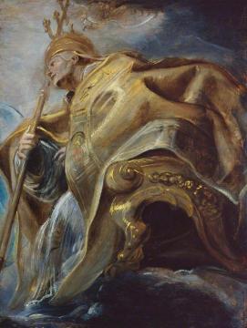 Saint Gregory the Great Artwork by Peter Paul Rubens