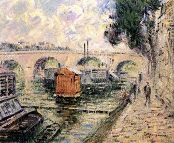 The Pont Marie, Paris Artwork by Gustave Loiseau