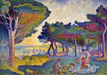 By the Mediterranean Artwork by Henri Edmond Cross