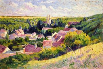 Moulineux, the Village Artwork by Maximilien Luce