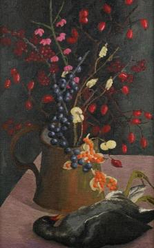 Still Life With Moorhen Artwork by Sir Cedric Morris