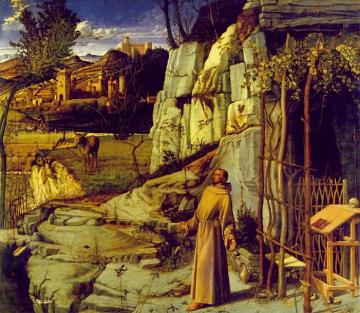 St. Francis in Ecstasy Artwork by Giovanni Bellini