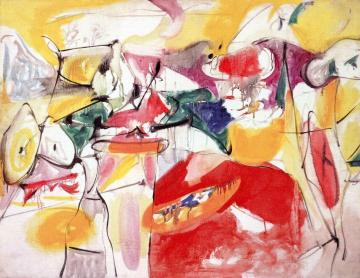 Cornfield of Health Artwork by Arshile Gorky