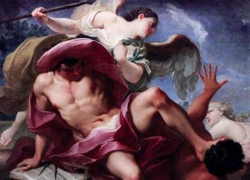 Virtue Defending Justice From Ignorance And Vice Artwork by Antonio Balestra