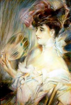 Madame Marie-Louise Herouet Artwork by Giovanni Boldini