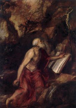 St Jerome Artwork by Titian