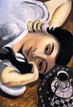 Lorette With A Cup Of Coffee Artwork by Henri Matisse