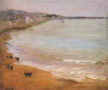 The Harbor, Tangier Artwork by Sir John Lavery