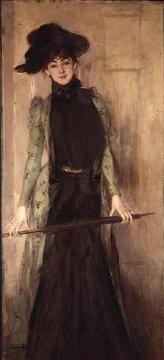 Princesse de Caraman Chimay (later Madame Jourdan) Artwork by Giovanni Boldini