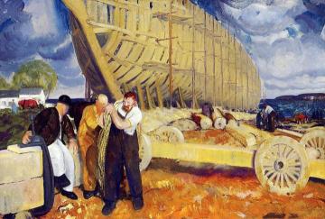 The Rope Artwork by George Wesley Bellows