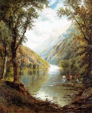 Scene In The Catskills Artwork by Edmund Darch Lewis