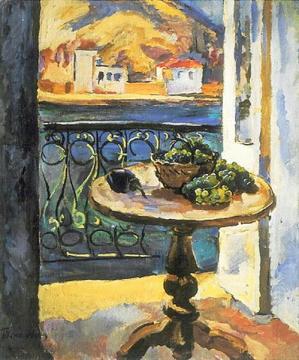 Balaklava. The Balcony Artwork by Pyotr Konchalovsky