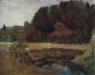 Landscape with River Artwork by Nikolai Krymov