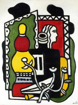 The Black Vase Artwork by Fernand Léger