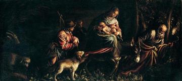 The Flight Into Egypt Artwork by Francesco Bassano  the Younger