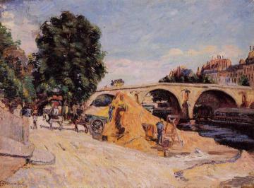 Pont Marie from the Quai d'Anjou Artwork by Armand Guillaumin