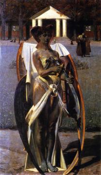 Thanatos I Artwork by Jacek Malczewski