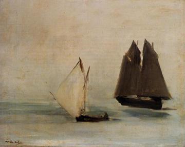 Seascape Artwork by Edouard Manet