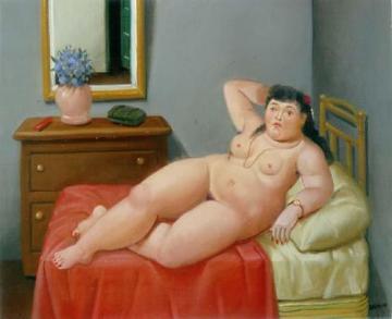 Colombiana Artwork by Fernando Botero