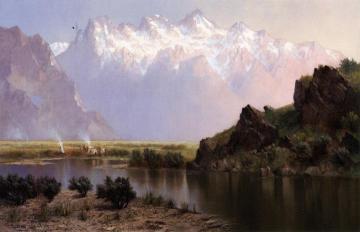Humbolt Mountains, Ruby Range, Nevada Artwork by Edwin Deakin