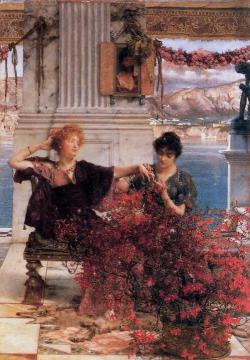Love's Jewelled Fetter Artwork by Sir Lawrence Alma Tadema
